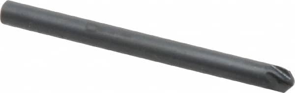 M.A. Ford - 1/8" Head Diam, 1/8" Shank Diam, 6 Flute 100° High Speed Steel Countersink - Exact Tool & Supply