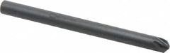 M.A. Ford - 1/8" Head Diam, 1/8" Shank Diam, 6 Flute 100° High Speed Steel Countersink - Exact Tool & Supply