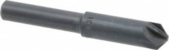 M.A. Ford - 5/16" Head Diam, 1/4" Shank Diam, 6 Flute 100° High Speed Steel Countersink - Exact Tool & Supply