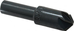 M.A. Ford - 1/2" Head Diam, 3/8" Shank Diam, 6 Flute 100° High Speed Steel Countersink - Exact Tool & Supply