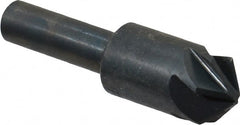 M.A. Ford - 5/8" Head Diam, 3/8" Shank Diam, 6 Flute 100° High Speed Steel Countersink - Exact Tool & Supply