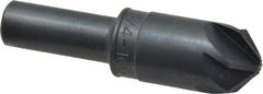 M.A. Ford - 3/4" Head Diam, 1/2" Shank Diam, 6 Flute 100° High Speed Steel Countersink - Exact Tool & Supply