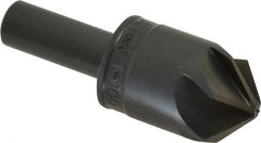 M.A. Ford - 1" Head Diam, 1/2" Shank Diam, 6 Flute 100° High Speed Steel Countersink - Exact Tool & Supply