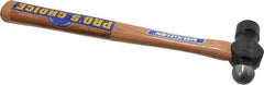 Vaughan Bushnell - 1-1/4 Lb Head Ball Pein Hammer - Hickory Handle, 15" OAL - Exact Tool & Supply