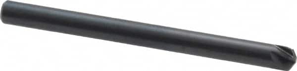 M.A. Ford - 1/8" Head Diam, 1/8" Shank Diam, 6 Flute 120° High Speed Steel Countersink - Exact Tool & Supply