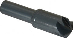 M.A. Ford - 1/2" Head Diam, 3/8" Shank Diam, 6 Flute 120° High Speed Steel Countersink - Exact Tool & Supply