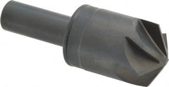 M.A. Ford - 1" Head Diam, 1/2" Shank Diam, 6 Flute 120° High Speed Steel Countersink - Exact Tool & Supply