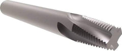 Allied Machine and Engineering - 1/2-14, 3/4-14 BSPT, 0.47" Cutting Diam, 4 Flute, Solid Carbide Helical Flute Thread Mill - Internal/External Thread, 0.787" LOC, 3-1/2" OAL, 1/2" Shank Diam - Exact Tool & Supply