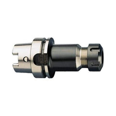 HAIMER - 1.5mm to 20mm Capacity, 3.94" Projection, HSK63A Hollow Taper, ER32 Collet Chuck - 0.0001" TIR - Exact Tool & Supply
