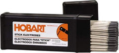 Hobart Welding Products - 14" Long, 5/32" Diam, Mild Steel Arc Welding Electrode - E6011 - Exact Tool & Supply