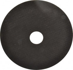 Made in USA - 7" 60 Grit Aluminum Oxide Cutoff Wheel - 1/32" Thick, 1-1/4" Arbor, 5,187 Max RPM, Use with Stationary Tools - Exact Tool & Supply