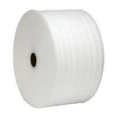 Value Collection - 275' Long x 12" Wide x 1/8" Thick, Polyethylene Foam - White - Exact Tool & Supply