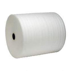 Value Collection - 275' Long x 24" Wide x 1/8" Thick, Polyethylene Foam - White - Exact Tool & Supply