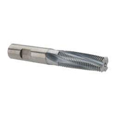 Emuge - 7/8-14, 1-14 UNF, 0.621" Cutting Diam, 4 Flute, Solid Carbide Helical Flute Thread Mill - Internal Thread, 1.817" LOC, 4-1/4" OAL, 5/8" Shank Diam - Exact Tool & Supply