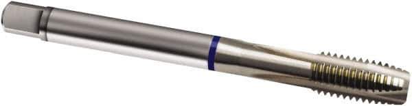 Guhring - M18x1.50 Metric Fine, 4 Flute, Bright Finish, Cobalt Spiral Point Tap - Plug Chamfer, Right Hand Thread, 110mm OAL, 6H Class of Fit, Series 1873 - Exact Tool & Supply