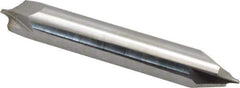 ProMax - 0.156" Radius, 3/8" Mill Diam, 2 Flute Solid Carbide Corner Rounding End Mill - Double End, Uncoated, 2-1/2" OAL, 3/8" Shank Diam - Exact Tool & Supply