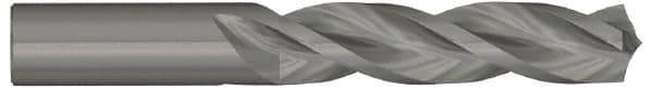 Kennametal - 7.29mm 130° Solid Carbide Jobber Drill - Bright Finish, Right Hand Cut, Spiral Flute, Straight Shank, 91mm OAL, Standard Point - Exact Tool & Supply