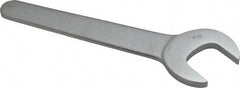 Proto - 1-1/8" Standard Service Open End Wrench - 7" OAL, Single End, Satin Finish, 30° Head Angle - Exact Tool & Supply
