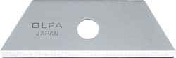 Olfa - 50 Piece Steel Safety Blade - 2" OAL - Exact Tool & Supply