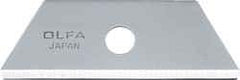 Olfa - 50 Piece Steel Safety Blade - 2" OAL - Exact Tool & Supply