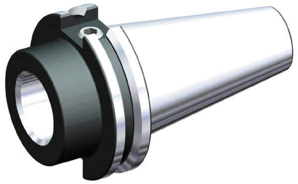 Kennametal - CAT40 Taper, 1" Inside Hole Diam, 1.38" Projection, Whistle Notch Adapter - Through Coolant - Exact Tool & Supply