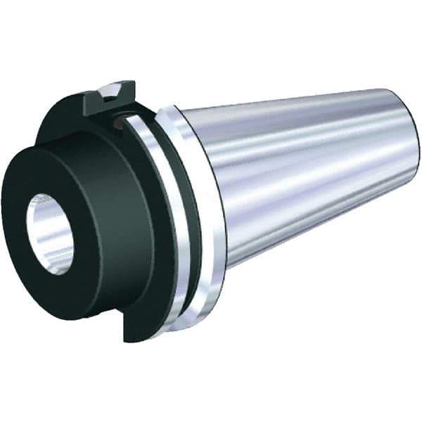 Kennametal - CAT50 Taper Shank Whistle Notch Tapping Adapter - 35.05mm Projection, Through Coolant - Exact Tool & Supply