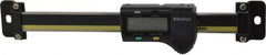 Mitutoyo - 0 to 4 Inch, 0.01mm Resolution Horizontal Electronic Linear Scale - 0.001 Inch Accuracy, Data Output, SR44 Battery - Exact Tool & Supply