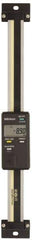 Mitutoyo - 0 to 4 Inch, 0.01mm Resolution Horizontal Electronic Linear Scale - 0.001 Inch Accuracy, Data Output, SR44 Battery - Exact Tool & Supply