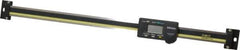 Mitutoyo - 0 to 12 Inch, 0.01mm Resolution Horizontal Electronic Linear Scale - 0.002 Inch Accuracy, Data Output, SR44 Battery - Exact Tool & Supply