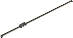 Mitutoyo - 0 to 40 Inch, 0.01mm Resolution Horizontal Electronic Linear Scale - 0.0025 Inch Accuracy, Data Output, SR44 Battery - Exact Tool & Supply