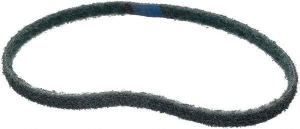 Brite Star - 1/2" Wide x 24" OAL, Aluminum Oxide Abrasive Belt - Aluminum Oxide, Very Fine, Nonwoven, Series SC-BS - Exact Tool & Supply