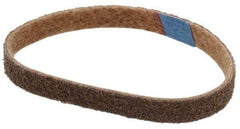 Brite Star - 3/4" Wide x 18" OAL, Aluminum Oxide Abrasive Belt - Aluminum Oxide, Coarse, Nonwoven, Series SC-BS - Exact Tool & Supply