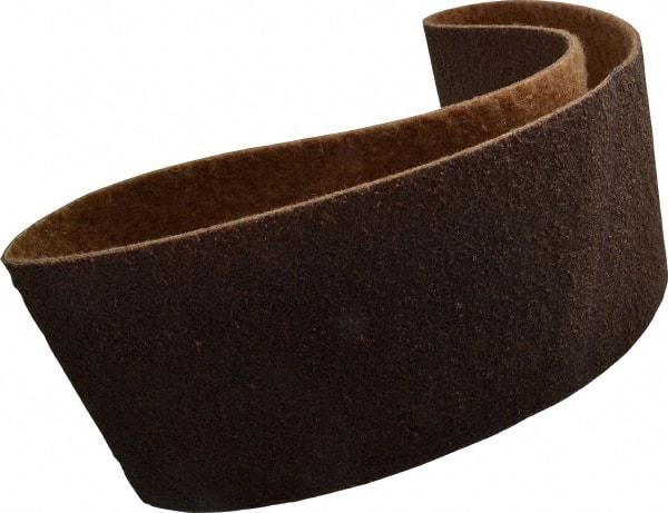 Brite Star - 6" Wide x 48" OAL, Aluminum Oxide Abrasive Belt - Aluminum Oxide, Coarse, Nonwoven, Series SC-BS - Exact Tool & Supply