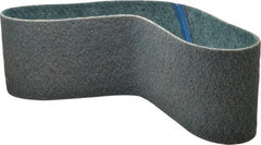 Brite Star - 6" Wide x 48" OAL, Aluminum Oxide Abrasive Belt - Aluminum Oxide, Very Fine, Nonwoven, Series SC-BS - Exact Tool & Supply