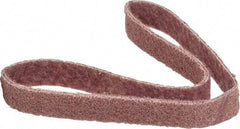 Brite Star - 1" Wide x 30" OAL, Aluminum Oxide Abrasive Belt - Aluminum Oxide, Medium, Nonwoven, Series SC-BS - Exact Tool & Supply