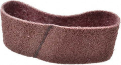 Brite Star - 3" Wide x 21" OAL, Aluminum Oxide Abrasive Belt - Aluminum Oxide, Medium, Nonwoven, Series SC-BS - Exact Tool & Supply
