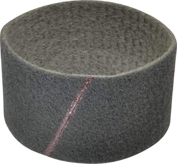 Brite Star - 3-1/2" Wide x 15-1/2" OAL, Silicon Carbide Abrasive Belt - Silicon Carbide, Super Fine, Nonwoven, Series SC-BS - Exact Tool & Supply