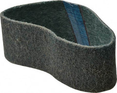 Brite Star - 3" Wide x 18" OAL, Aluminum Oxide Abrasive Belt - Aluminum Oxide, Very Fine, Nonwoven, Series SC-BS - Exact Tool & Supply