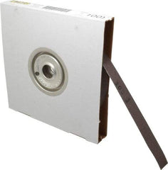 Tru-Maxx - 1" x 50 Yd 100 Grit Aluminum Oxide Cloth Roll - Fine Grade, J Weighted Backing - Exact Tool & Supply
