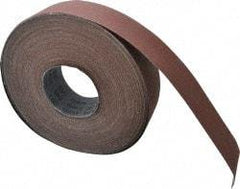 Tru-Maxx - 2" x 50 Yd 150 Grit Aluminum Oxide Cloth Roll - Very Fine Grade, J Weighted Backing - Exact Tool & Supply