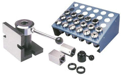 Import - 24 Piece, 1/16" to 1-1/16" Capacity, 5C Round Collet Set - Exact Tool & Supply