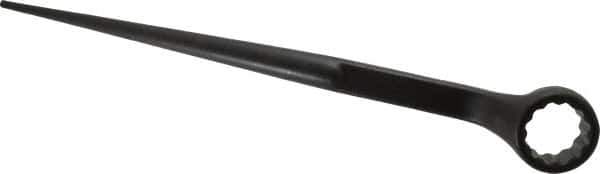 Proto - 1-5/8" 12 Point Spud Handle Box Wrench - Single End, 2-15/32" Head Diam x 1-1/8" Head Thickness, 22" OAL, Steel, Black Finish - Exact Tool & Supply
