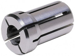 Kennametal - 0.4134 Inch, 9.7 to 10.5 mm Collet Capacity, Series DA100 Double Angle Collet - 1-7/16 Inch Overall Length, 0.769 Inch Overall Diameter, 0.001 Inch TIR - Exact Tool & Supply