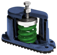 Mason Ind. - 1/2 x 4 Bolt Thread, 5-3/4" Long x 2-3/4" Wide x 5-5/8" High Stud Mount Leveling Pad & Mount - 750 Max Lb Capacity - Exact Tool & Supply