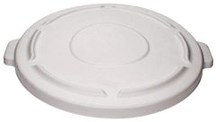 Rubbermaid - Trash Cans - White, Polyethylene - Exact Tool & Supply