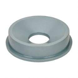 Rubbermaid - Round Lid for Use with 32 Gal Round Trash Cans - Gray, Polyethylene, For 2632 Brute Trash Cans - Exact Tool & Supply