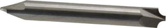 Accupro - 0.109" Radius, 5/16" Mill Diam, 2 Flute Solid Carbide Corner Rounding End Mill - Double End, Uncoated, 2-1/2" OAL, 5/16" Shank Diam - Exact Tool & Supply