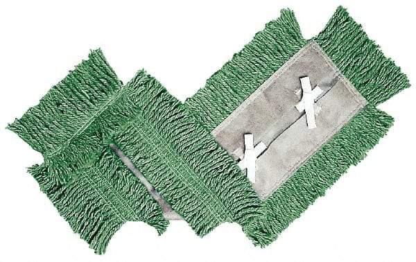 Rubbermaid - 36" Long x 5" Wide Yarn Blend Dust Mop Head - Envelope Connection, White - Exact Tool & Supply