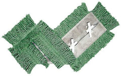 Rubbermaid - 36" Long x 5" Wide Yarn Blend Dust Mop Head - Envelope Connection, White - Exact Tool & Supply