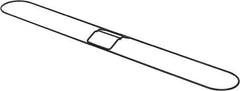 Rubbermaid - 36" Long x 5" Wide Metal Dust Mop Frame - Snap-On - Exact Tool & Supply